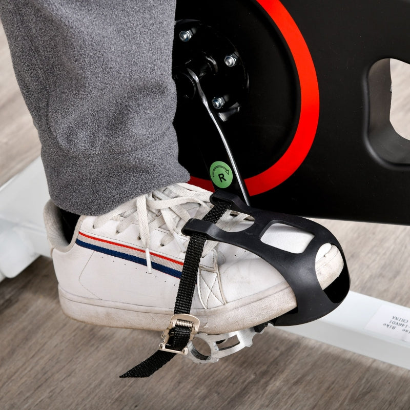 Black Upright Exercise Bike with 8kg Flywheel & LCD Display