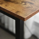 L-Shaped Black Gaming Desk - Home Office Computer Workstation