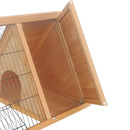 Yellow Triangle Small Animal Hutch 116 x 62.2 x 52.5 cm