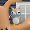 240cm Halloween Inflatable Tree Ghost with Pumpkins, Owl & LED Lights - Spooky Decor