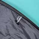4 Person Tiffany Blue Pop Up Camping Tent with Vestibule