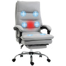 Grey Ergonomic Office Chair with Massage and Heating