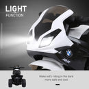 Black Electric Kids Ride-On Motorbike with Headlights and Music, 6V