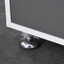 Grey Kitchen Storage Cabinet with Drawers and Countertop