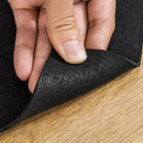 Rubber Dart Mat for Home and Club Use - 4 Throwing Distances - Black