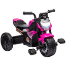 3-in-1 Pink Toddler Trike with Headlight, Music & Horn