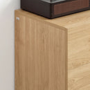 3-Drawer Storage Cabinet in Oak for Bedroom & Living Room