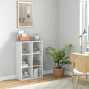 White 3-Tier Cube Storage Cabinet Organizer