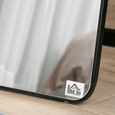 Black Full Length Mirror - Floor Standing or Wall Mount - Bedroom Dressing Mirror
