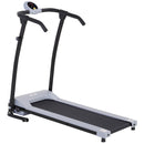 Compact Folding Treadmill with LED Display - Black