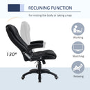 Black Ergonomic Office Chair with Armrests & Adjustable Height