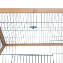 Yellow Triangle Small Animal Hutch 116 x 62.2 x 52.5 cm