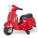 Red Vespa Licensed 6V Kids Electric Motorbike Ride-On Toy