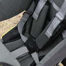 Black Baby Hiking Backpack Carrier with Hip Seat & Rain Cover