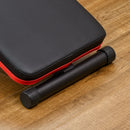 Adjustable Black Sit Up Bench with Thigh Support - Home Gym Essential