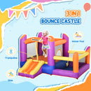 Kids 3-in-1 Inflatable Bouncy Castle with Slide, Trampoline, and Water Pool - Multi-color, 2.8 x 2.5 x 1.7m