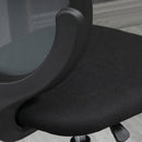 Grey Mesh Drafting Chair with Lumbar Support