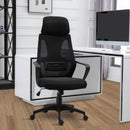 Black Ergonomic Mesh Office Chair with Lumbar Support & Headrest