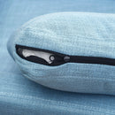 Blue Upholstered Modern Accent Chair for Living Room, Bedroom, Home Office