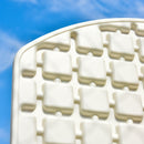 Adjustable Height Portable Basketball Stand with Sturdy Rim and Large Wheels - Blue