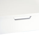 White Flip-Up Mirror Dressing Table Desk with 2 Drawers