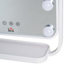 White LED Hollywood Makeup Mirror with Dimmable Lights