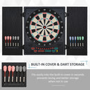 Electronic Dartboard Set with LED Display and 12 Soft Tip Darts - Multi-Game Options
