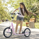 Pink Pneumatic 16" Tyres Stunt Scooter