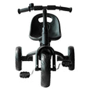 Black Kids Trike Toddler Tricycle 3 Wheels Bike 1.5-4 Years