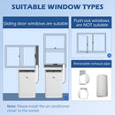 Portable White Air Conditioner with WiFi, Dehumidifier & Fan - 14,000 BTU