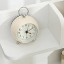 White 2-Drawer Bedside Cabinet with Storage Shelves