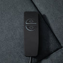 Charcoal Grey Elderly Lift Chair with Remote Control and Storage