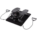 Compact Black Mini Stepper Exercise Machine - 45x42x21 cm