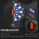 Electronic Dartboard Set - 31 Games, 8 Players - Red