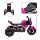 3-in-1 Pink Toddler Trike with Headlight, Music & Horn