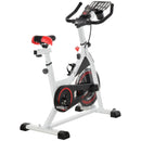 Black Upright Exercise Bike with 8kg Flywheel & LCD Display