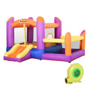 Kids 3-in-1 Inflatable Bouncy Castle with Slide, Trampoline, and Water Pool - Multi-color, 2.8 x 2.5 x 1.7m