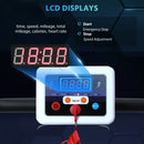 Electric Motorised Folding Treadmill - Black | 1.25HP, 1-10 km/h