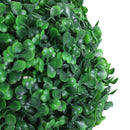 Green Boxwood Ball Topiary Trees Set of 2 - Outdoor and Indoor Decor (112cm)