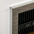 Black Electric Fireplace Suite with Remote Control & Timer