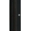 Black LED Electric Fireplace with Remote Control and Timer