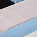 Blue Kids Sandpit with UV Canopy - Ages 3-8