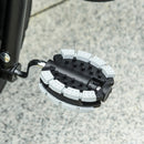 Grey 2-in-1 Cloth Tricycle Stroller for Toddlers