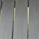 Grey Chicken Coop with Run and Nesting Box - Outdoor Poultry Pen 196x76x97cm