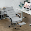 Grey Ergonomic Office Chair with Massage and Heating