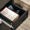 Black Computer Desk with CPU Stand and Drawer, Steel Frame, 120x60x75cm