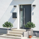 3ft Artificial Olive Tree Indoor Plant Greenery in Orange Pot Set of 2