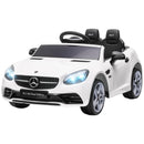 White Licensed 12V Kids Electric Ride On Car with Remote Control