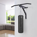 Black Wall Mount Punching Bag Hanger for Home Fitness