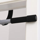 Black Doorway Pull-Up Bar for Home Gym Upper Body Workout